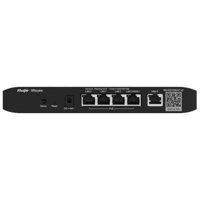 Reyee Cloud Router 5xGbE (4 PoE/POE+) 54W 2xWAN